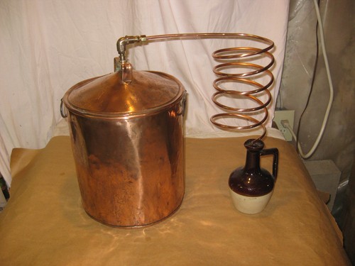 Nice gallon antique - antique, copper