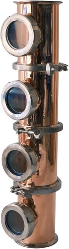 Plates copper reflux - 4",